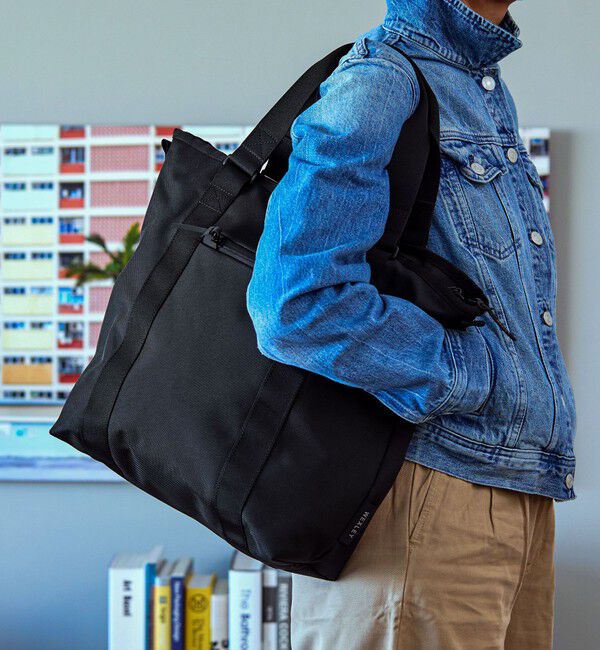NOLLEY'S goodman「【WEXLEY/ウェクスレイ】ARN220 AARON CORDURA BALLISTIC BLACK」|トートバッグ|ブラック