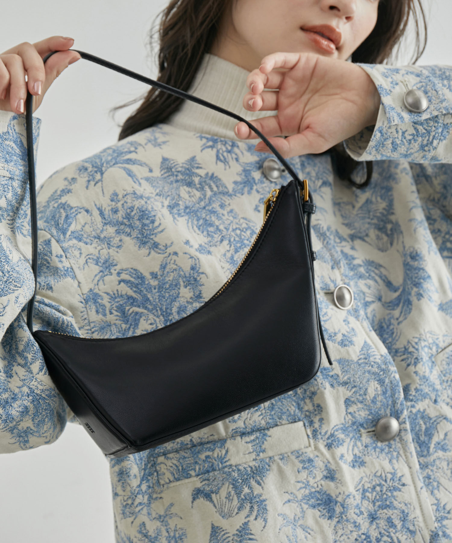 ROPE「アシンメトリーセイルフォルムバッグ」|ハンドバッグ|