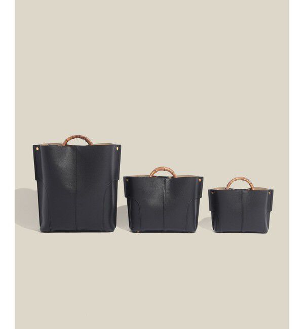 ROPE「【E'POR】BAMBOO BAG Medium/軽量・通勤・26SS」|ハンドバッグ|