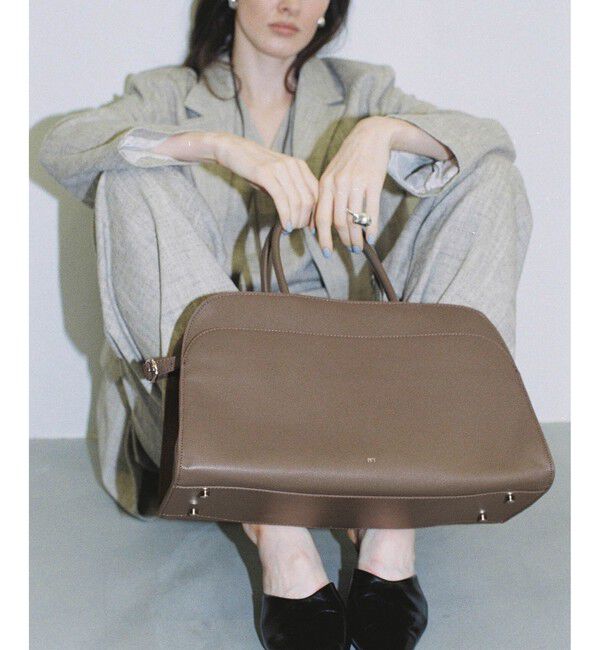 ADAM ET ROPE'「【PFT】P Tote Bag」|トートバッグ|カーキー系(38)