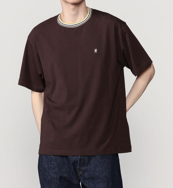 GYMPHLEX「Gymphlex | 〈別注〉クルーネック ラインTシャツ MEN」|Tシャツ・カットソー|