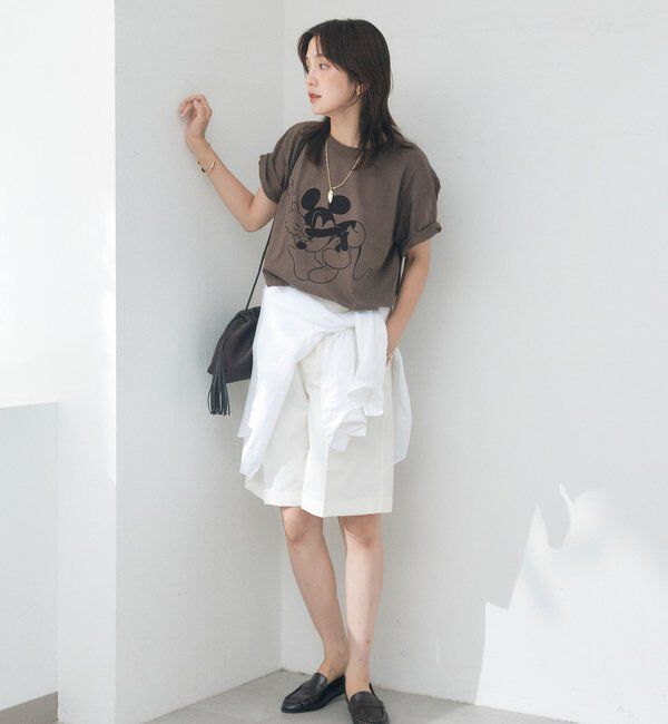  「予約【綿100%/洗濯機洗い可】Rock / Mickey / Tee」|Tシャツ・カットソー|
