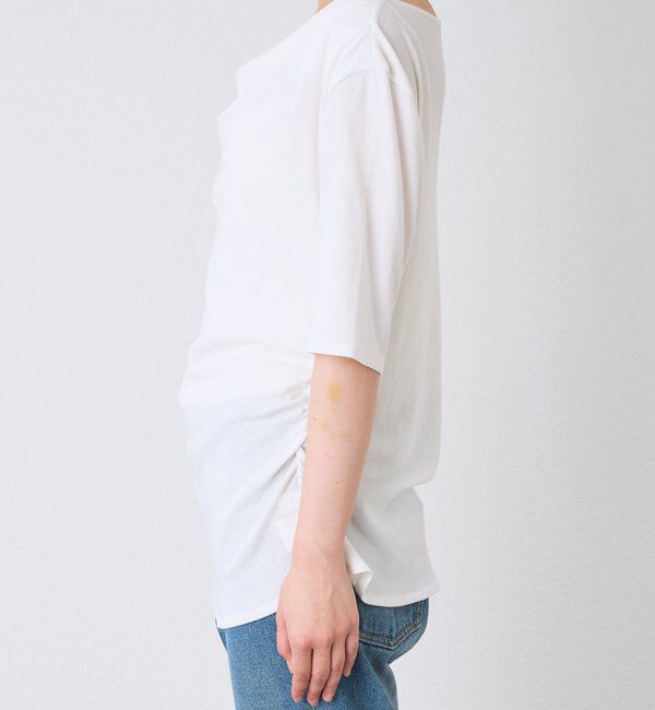  「予約【接触冷感性/マシンウォッシャブル】ゴブソデネックコンシャスカットソー」|Tシャツ・カットソー|