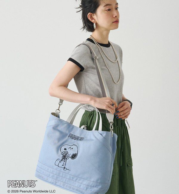  「《PEANUTS&times;russet》リバーシブルビッグトートバッグ」|トートバッグ|
