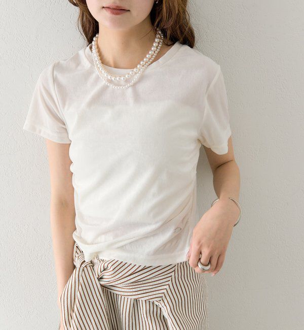  「ベロアTシャツ」|Tシャツ・カットソー|