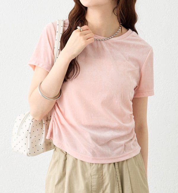  「ベロアTシャツ」|Tシャツ・カットソー|