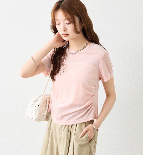  「ベロアTシャツ」|Tシャツ・カットソー|