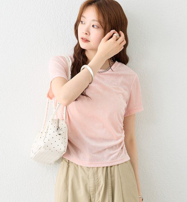  「ベロアTシャツ」|Tシャツ・カットソー|