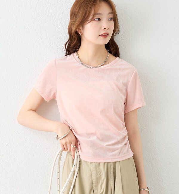  「ベロアTシャツ」|Tシャツ・カットソー|
