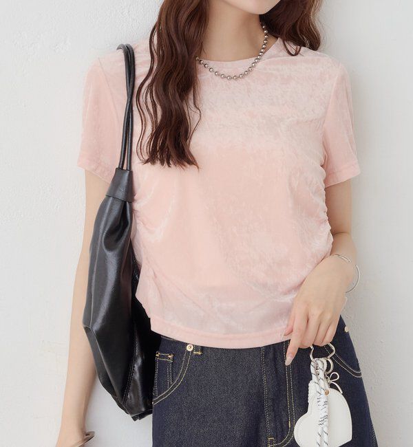  「ベロアTシャツ」|Tシャツ・カットソー|