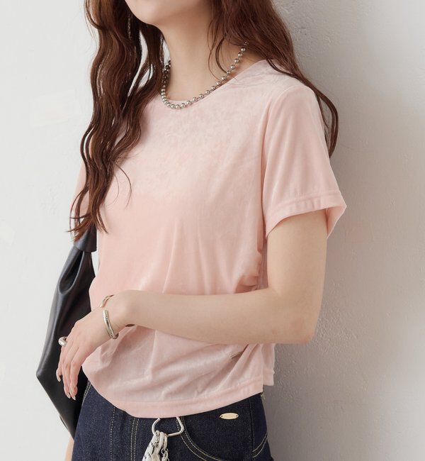  「ベロアTシャツ」|Tシャツ・カットソー|