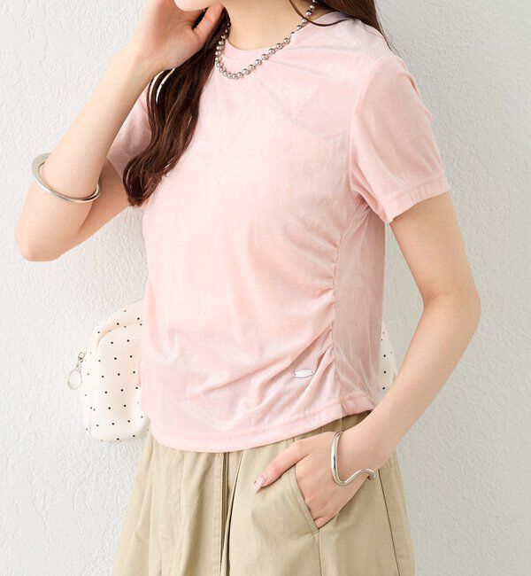  「ベロアTシャツ」|Tシャツ・カットソー|