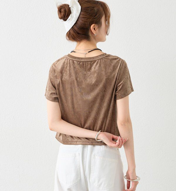  「ベロアTシャツ」|Tシャツ・カットソー|