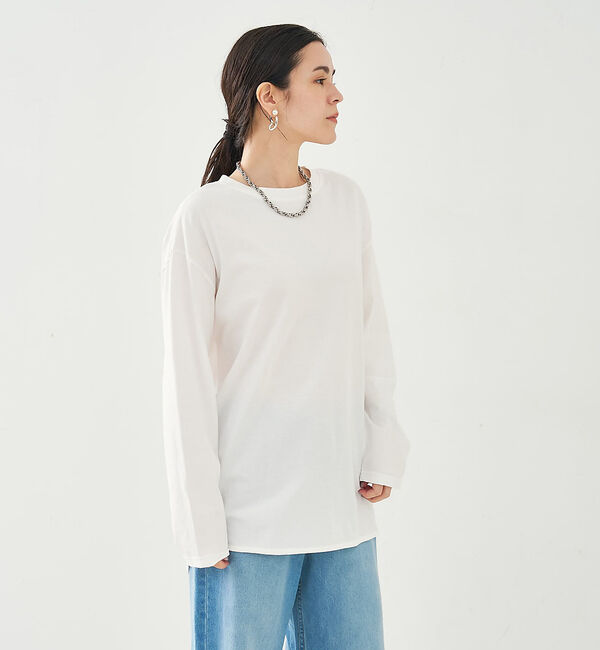 collex「バックボタンカットプルオーバー」|Tシャツ・カットソー|