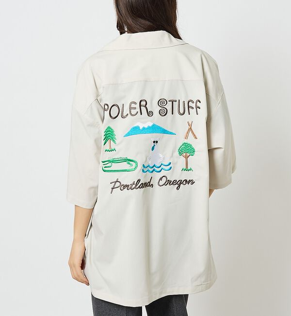 ABAHOUSE「【POLeR/ポーラー】TOURIST SHIRT2/スーベニア/ボーリング/6」|シャツ・ブラウス|
