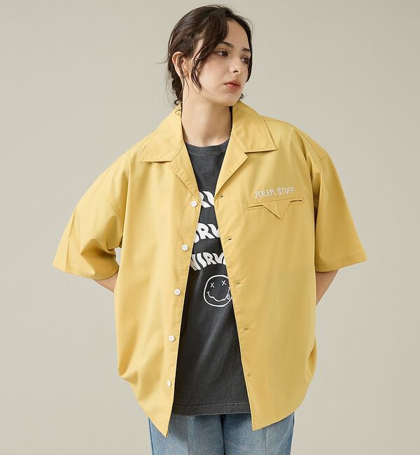 ABAHOUSE「【POLeR/ポーラー】TOURIST SHIRT2/スーベニア/ボーリング/6」|シャツ・ブラウス|