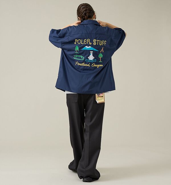 ABAHOUSE「【POLeR/ポーラー】TOURIST SHIRT2/スーベニア/ボーリング/6」|シャツ・ブラウス|
