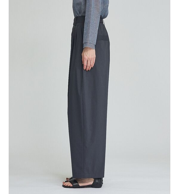 qualite「【接触冷感】タイプライター タックバレルパンツ【予約】」|その他|