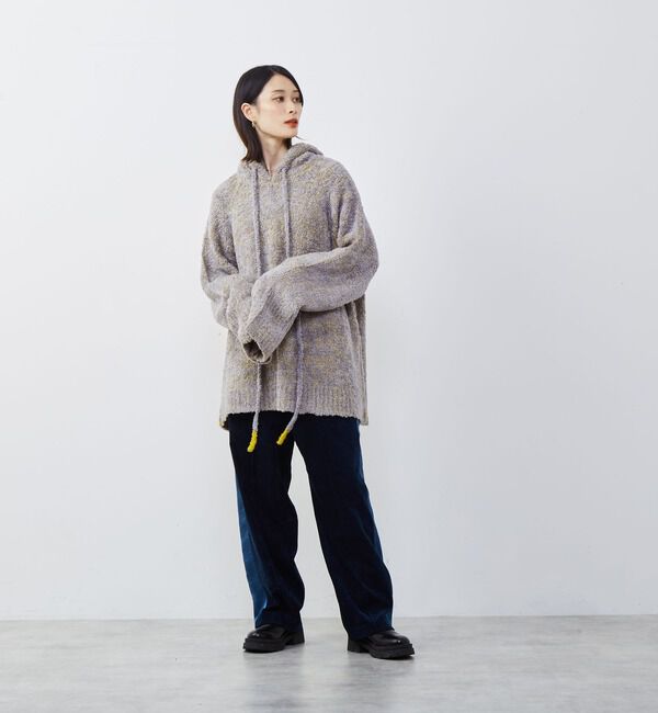 Soffitto「【Soffitto x KojiKojiコラボ】サテン側章ベロアリラックスパンツ」|その他|