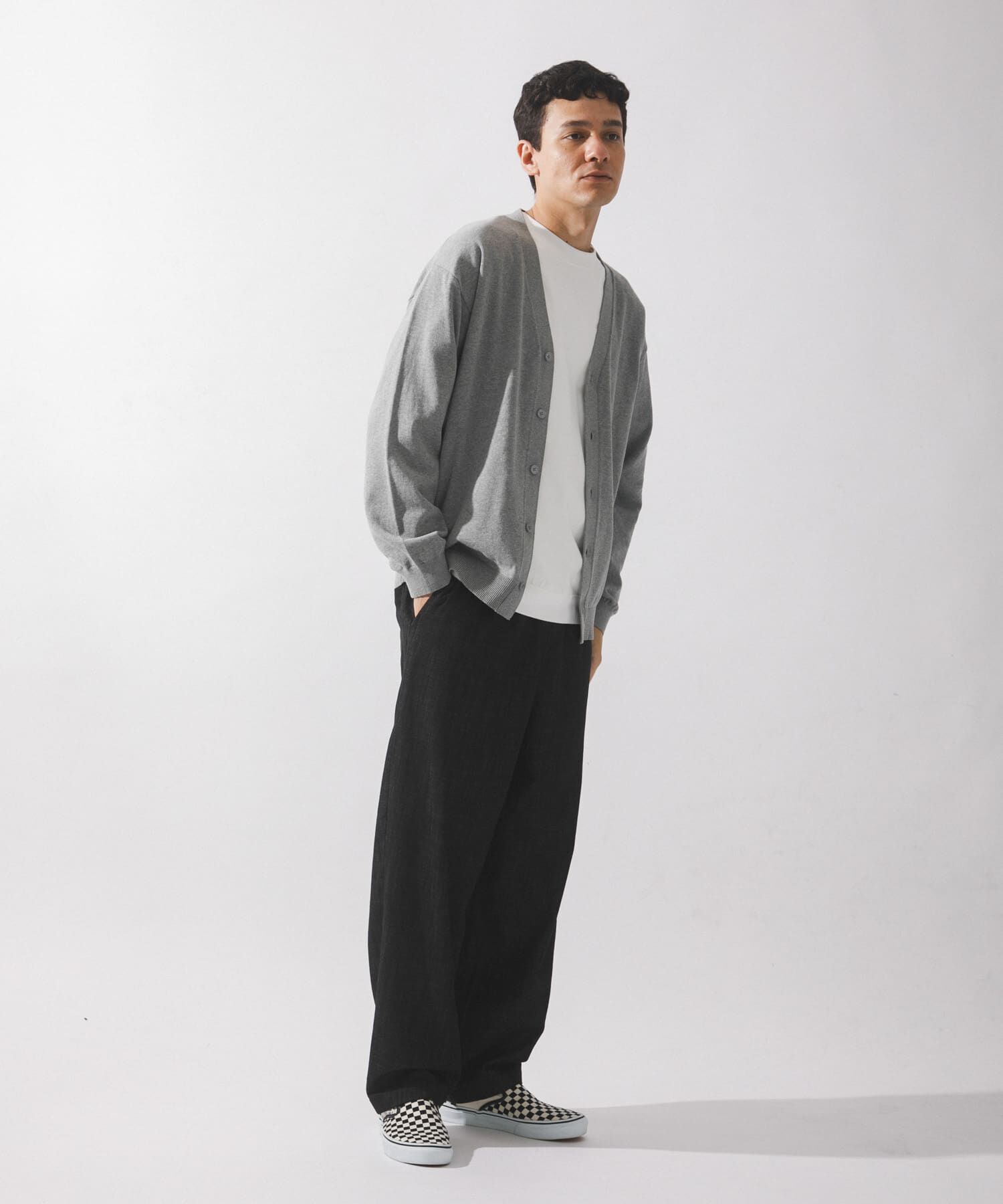 Sonny Label 「強撚コットンニットカーディガン」|カーディガン|