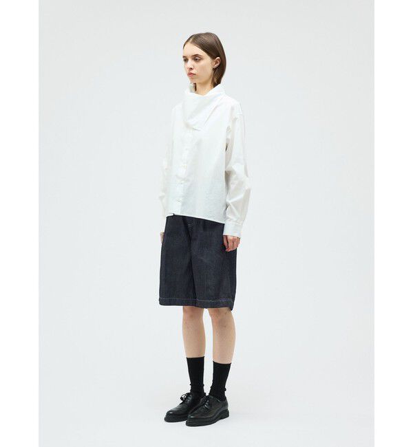 mizuiro ind「mizuiro ind デニムハーフパンツ(ONEWASH)」|その他|