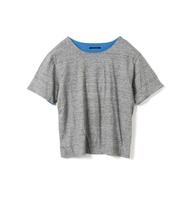 mizuiro ind「mizuiro ind バイカラーリバーシブルTシャツ」|Tシャツ・カットソー|