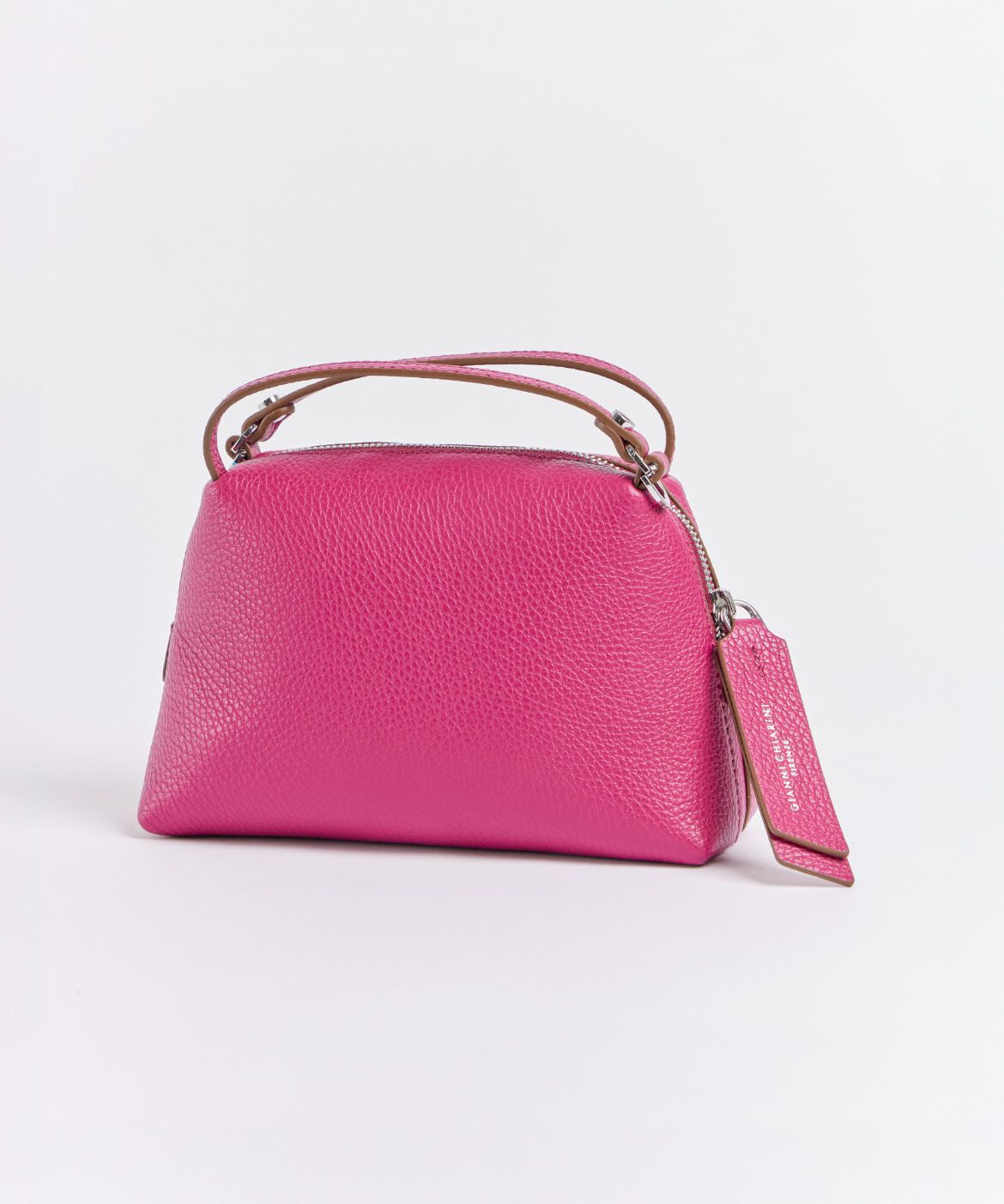 FAVORITE SUKINAMONO「ALIFA S ミニレザーバッグ《GIANNI CHIARINI》」|ハンドバッグ|ピンク1