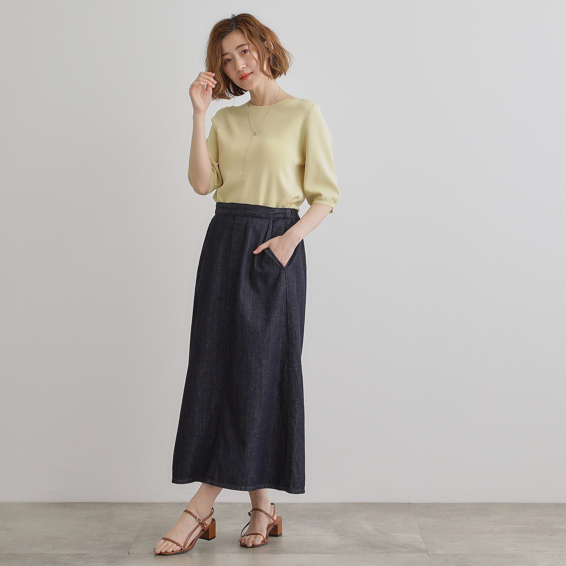 grove「【Lee&times;grove別注】3WAY　BUSTIER　SKIRT」|ワンピース|