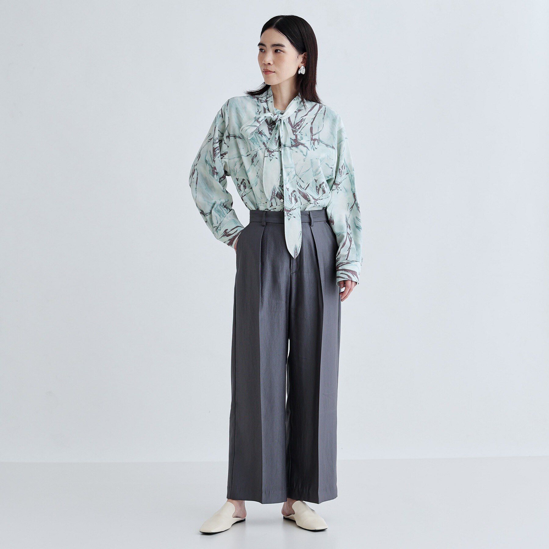 GALLEST「【セレモニー/セットアップ可能】タックストレートパンツ」|その他|
