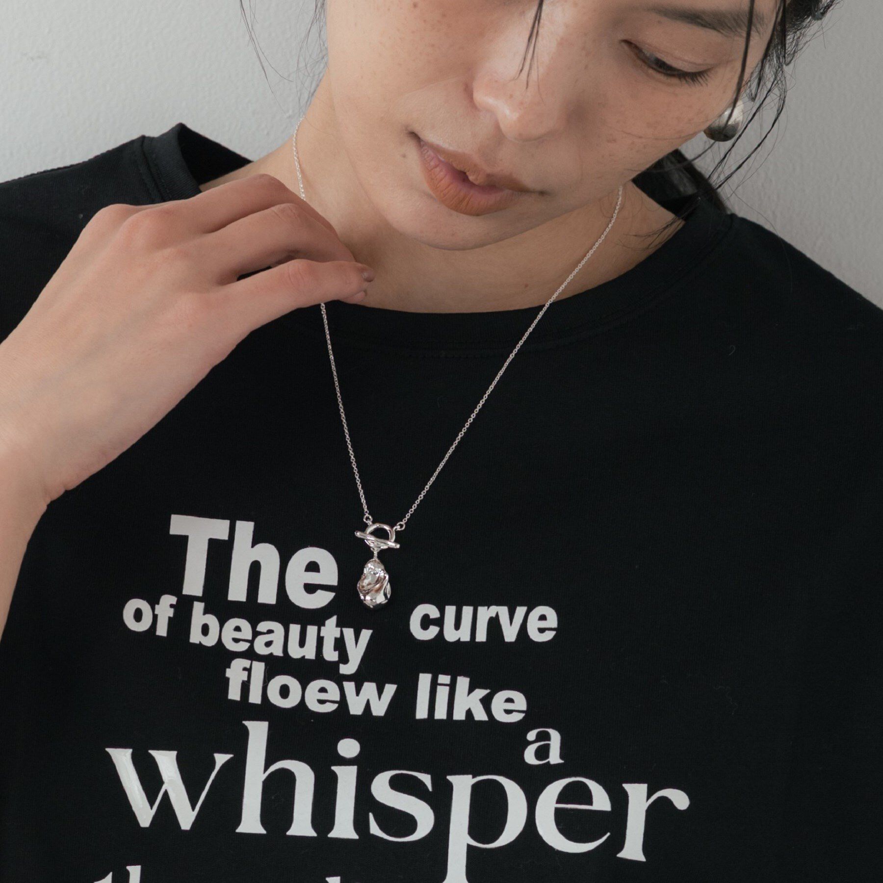 GALLEST「【LAPUIS】Oyster 2way necklace」|ネックレス|シルバー(006)