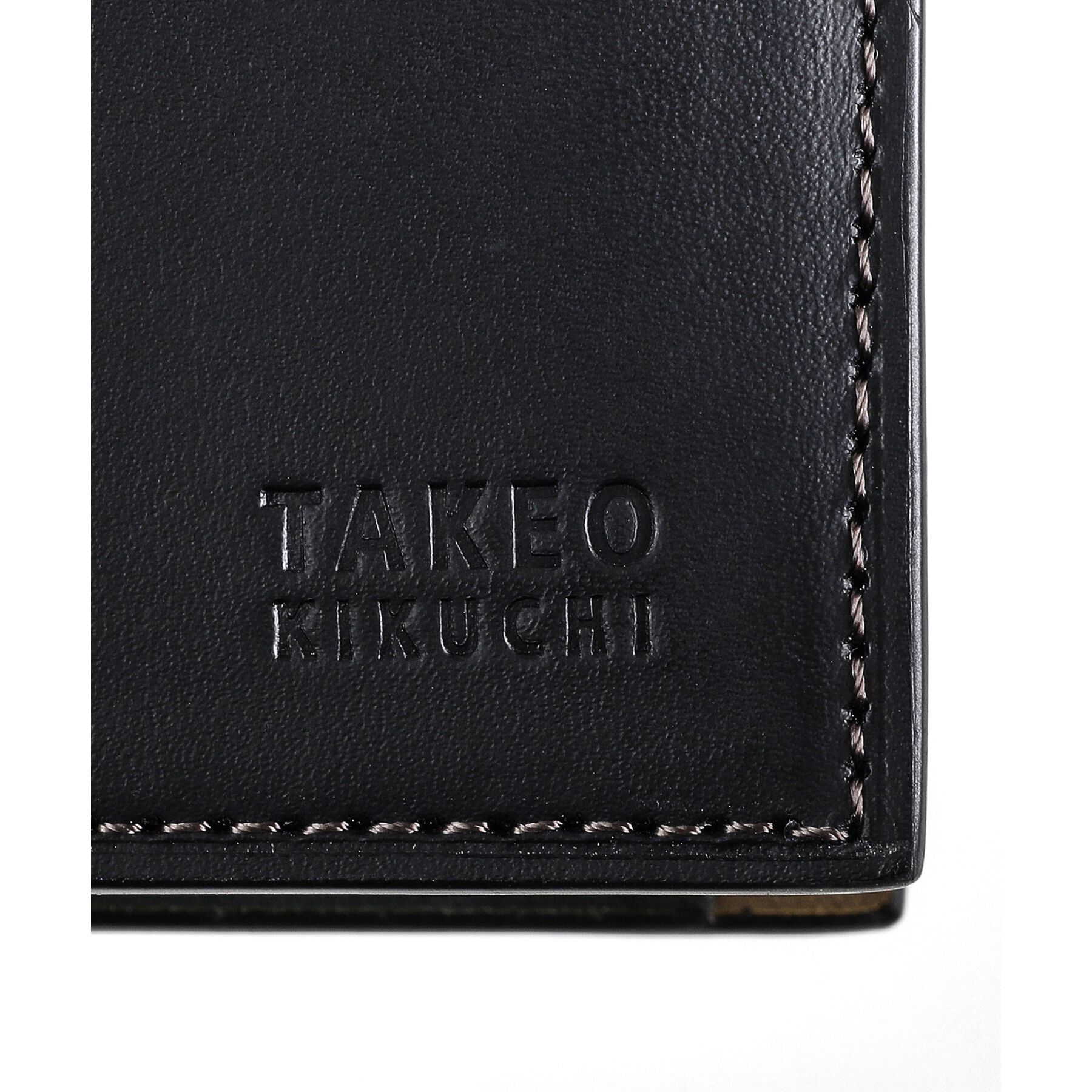 TAKEO KIKUCHI「アンティーク調レザー 2つ折り財布」|財布|