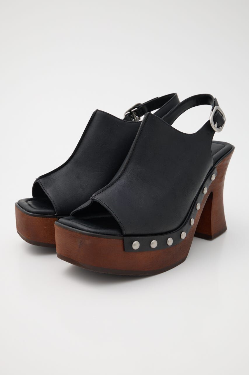 MOUSSY「PLATFORM WOOD サンダル」|サンダル|