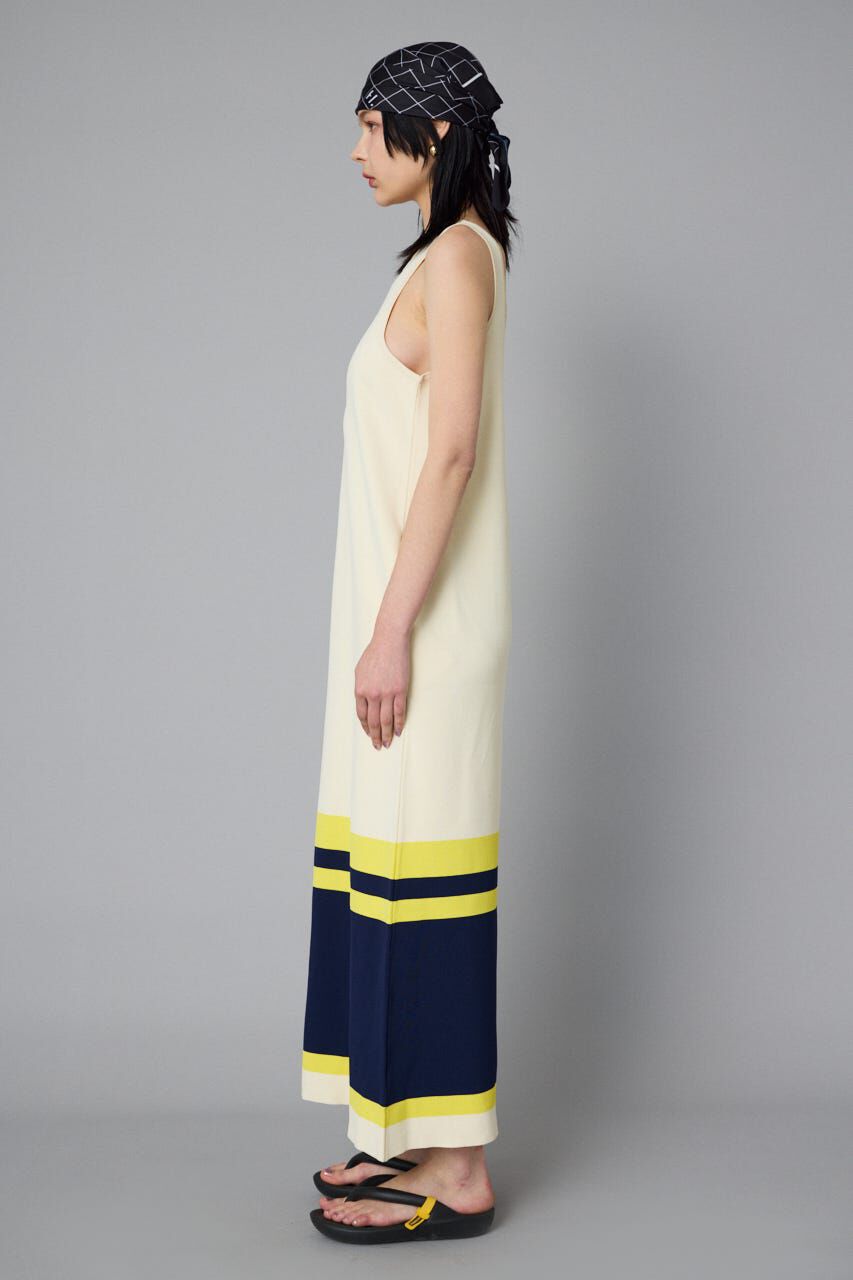 HeRIN.CYE「Border hem one piece」|ワンピース|