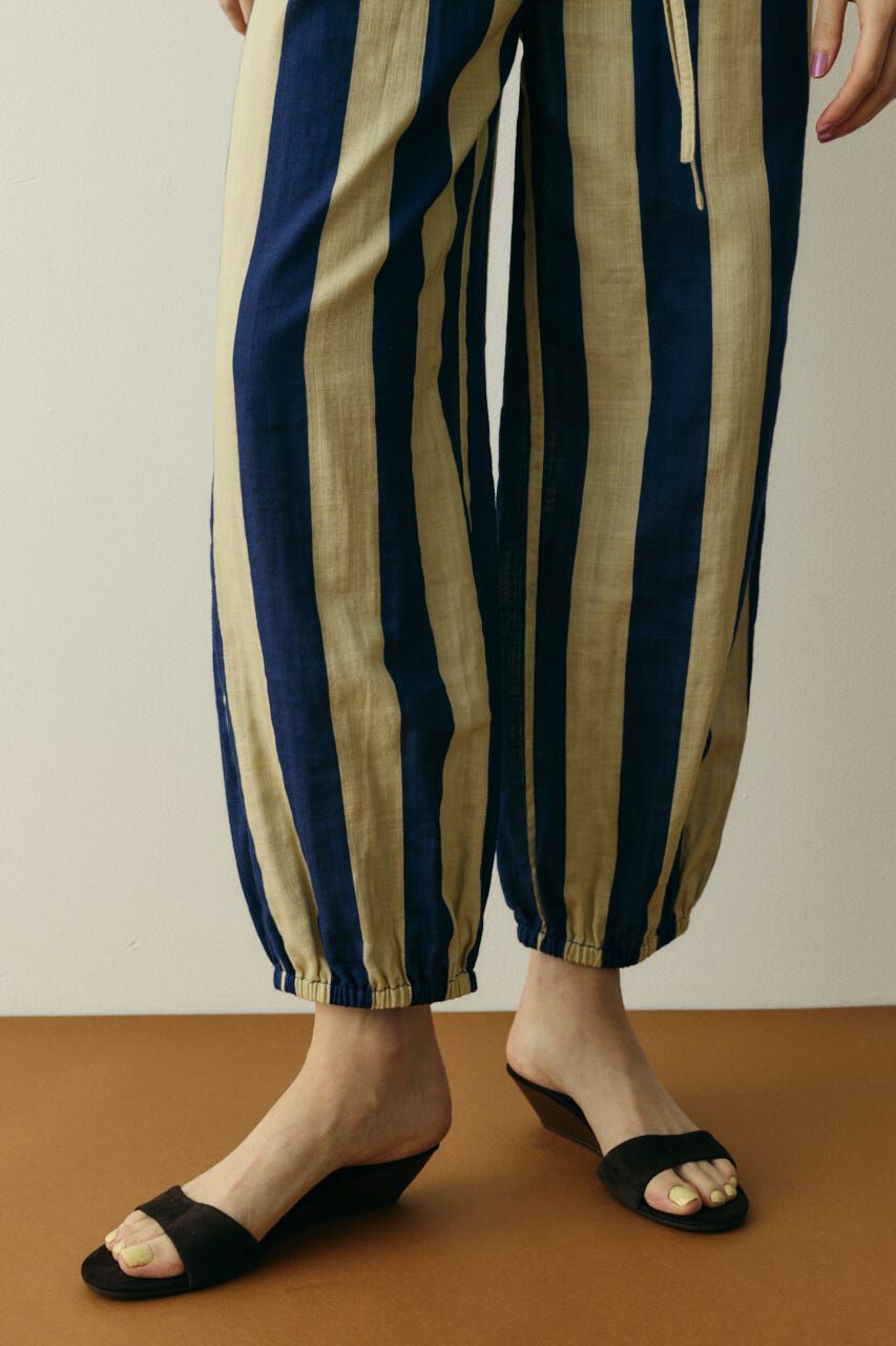 HeRIN.CYE「Stripe gauze pants」|その他|