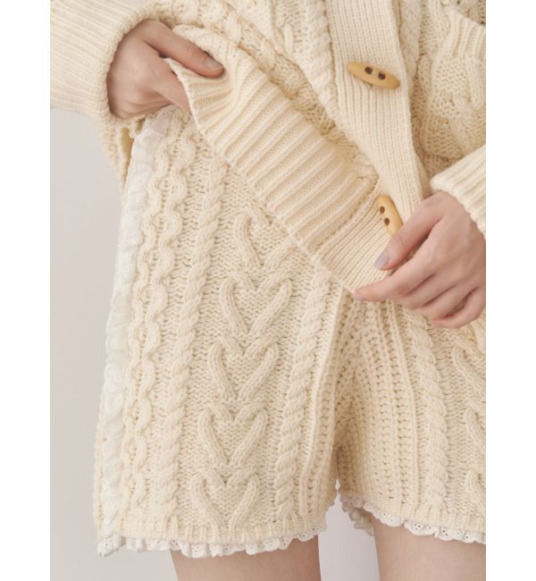 merry jenny「frill knit shortpants」|その他|