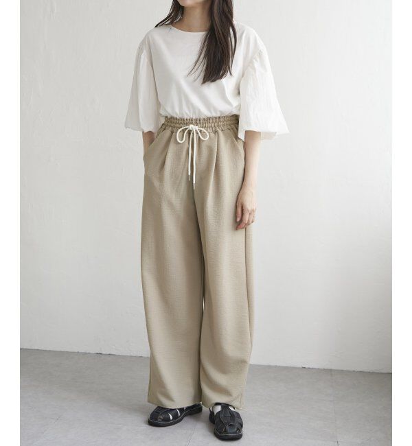 VENCE share style「イージーパンツ」|デニム|