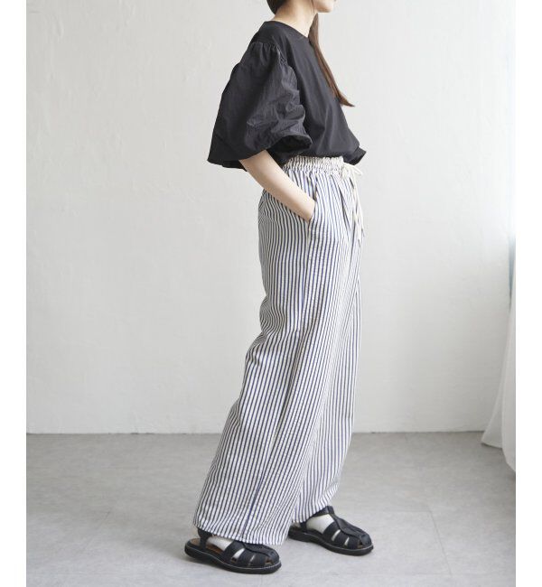 VENCE share style「イージーパンツ」|デニム|