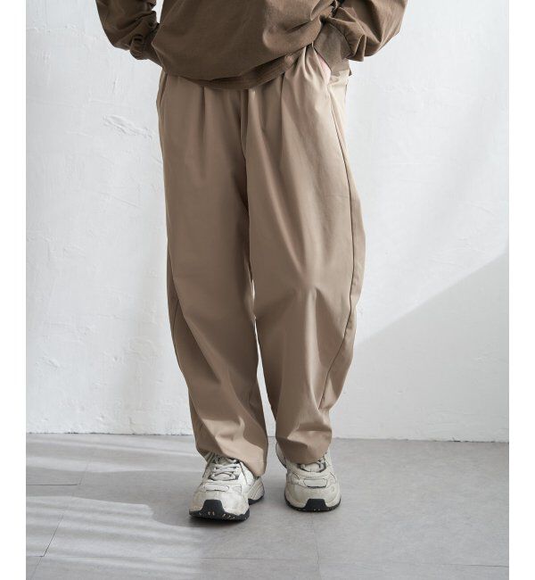 VENCE share style「タックコクーンパンツ」|デニム|