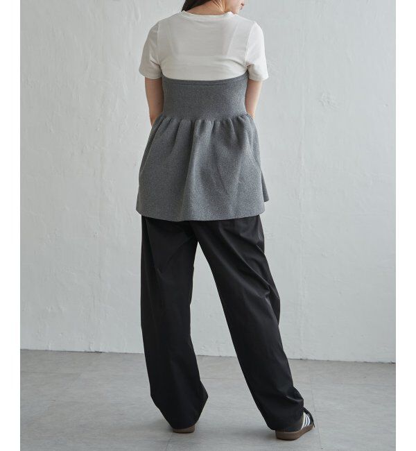 VENCE share style「異素材コンビペプラムプルオーバー」|その他|