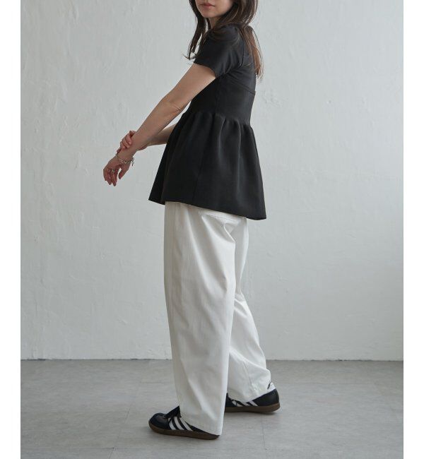 VENCE share style「異素材コンビペプラムプルオーバー」|その他|