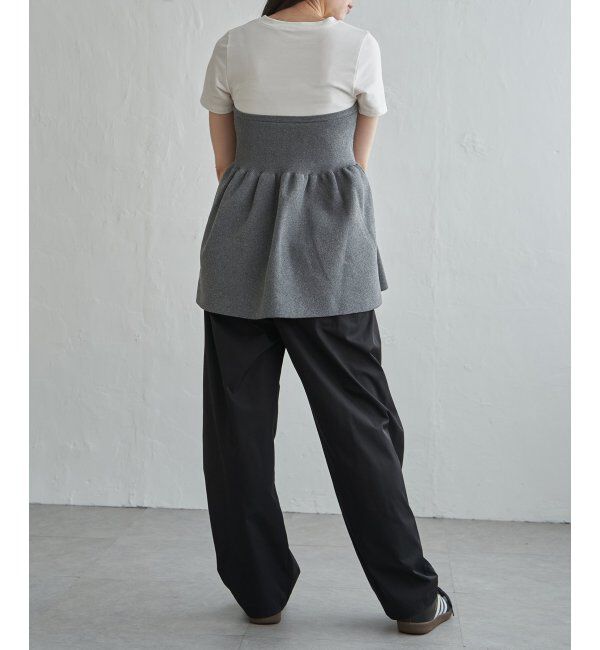 VENCE share style「異素材コンビペプラムプルオーバー」|その他|