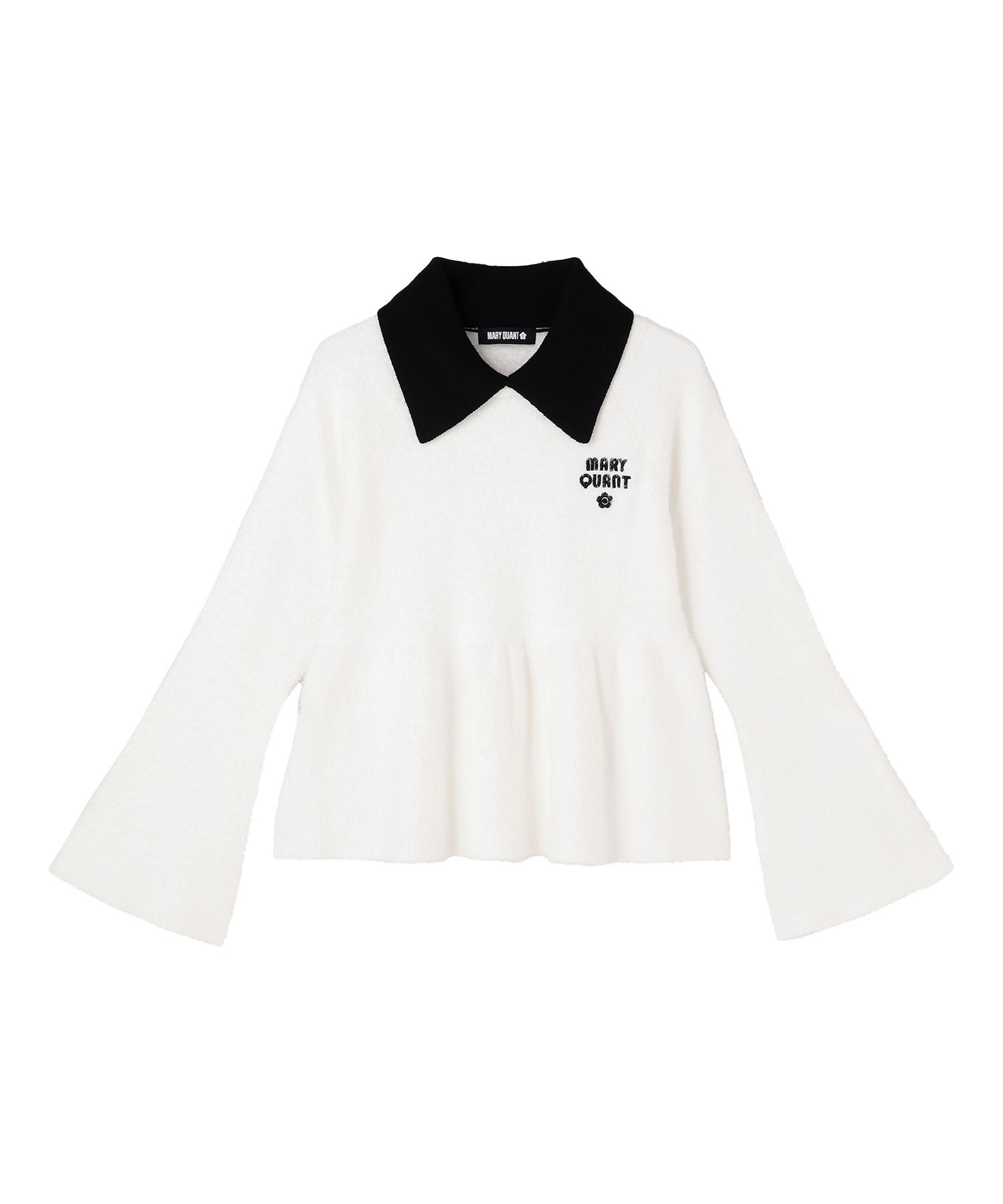 MARY QUANT「シャギーペプラム プルオーバー」|スウェット・ジャージ|