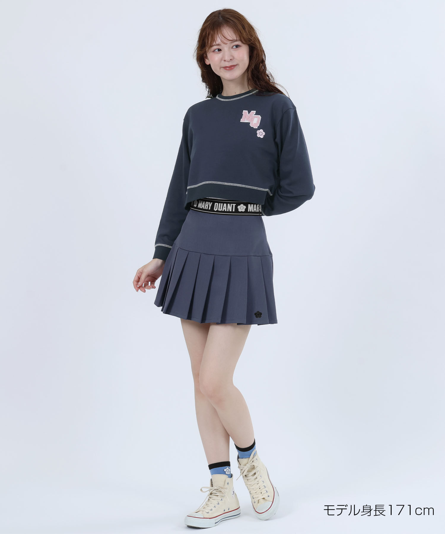 MARY QUANT「ベースボールデザイン プルオーバー」|プルオーバー|
