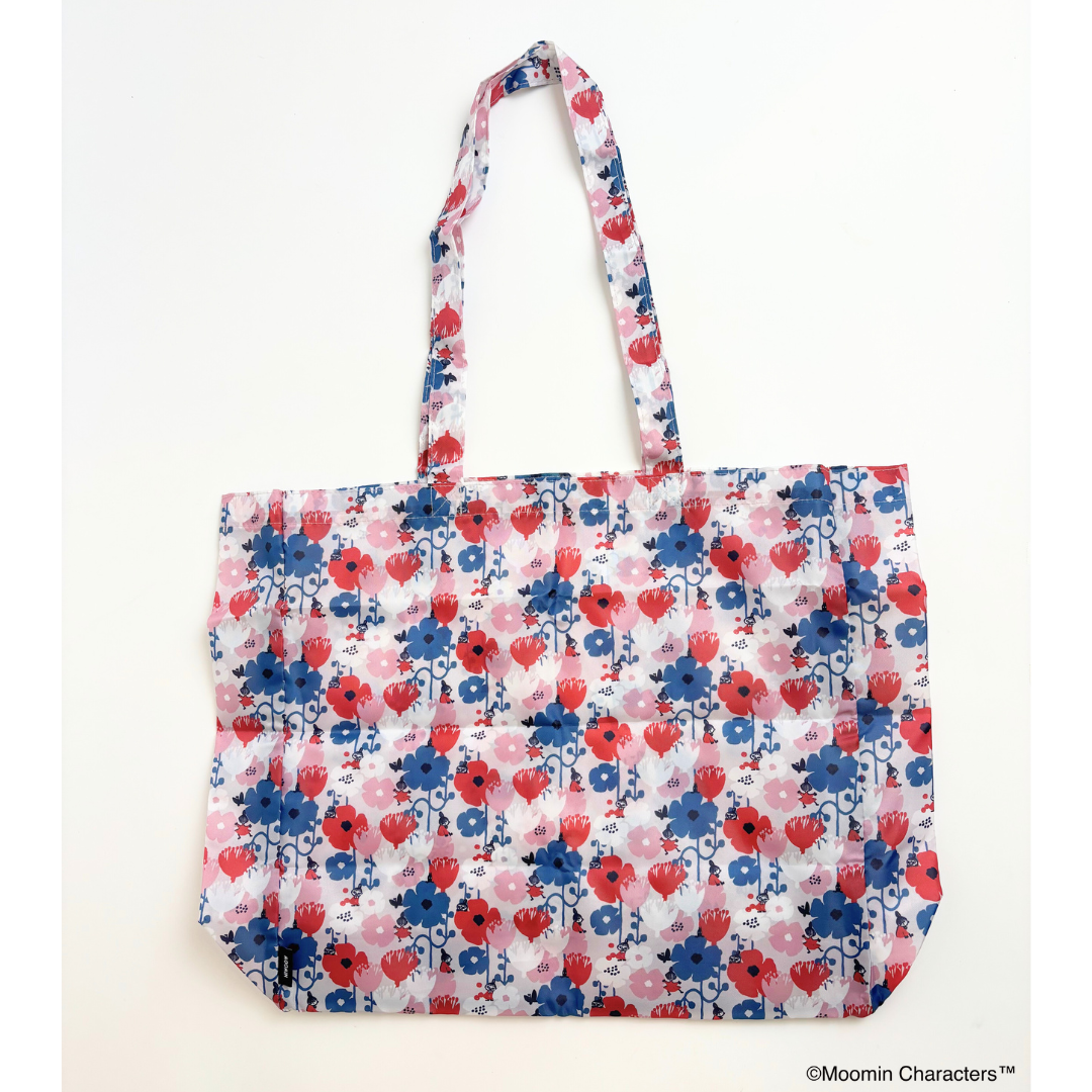  「MOOMIN KUKKIA ショッピングバッグＭ」|エコバッグ|RED