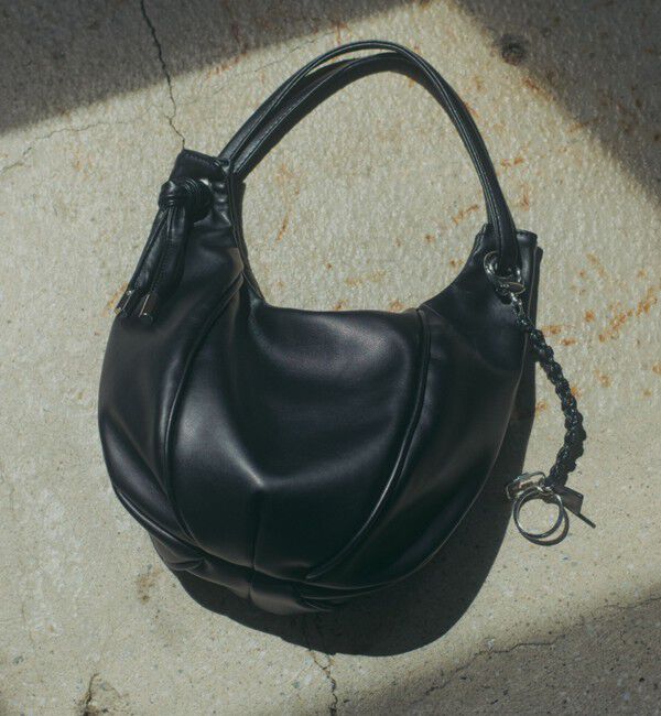 UNITED ARROWS green label relaxing「【WEB限定】＜COMERU＞FOLD フォールド ショルダーバッグ」|ショルダー・メッセンジャー|BLACK
