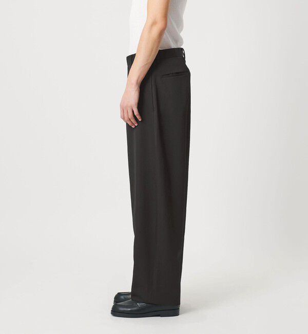 BEAUTY&YOUTH UNITED ARROWS「HI-LINE ウーステッド カーヴィー トラウザーズ」|チノ|