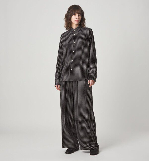 STEVEN ALAN「＜Steven Alan＞ドット プリント シャツ」|シャツ・ブラウス|