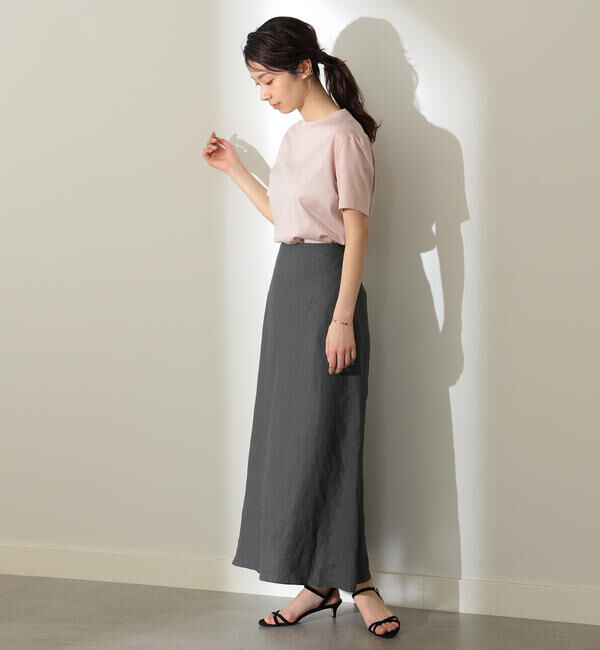 Demi-Luxe BEAMS 「SLOANE / コットン天竺  Tシャツ」|Tシャツ・カットソー|