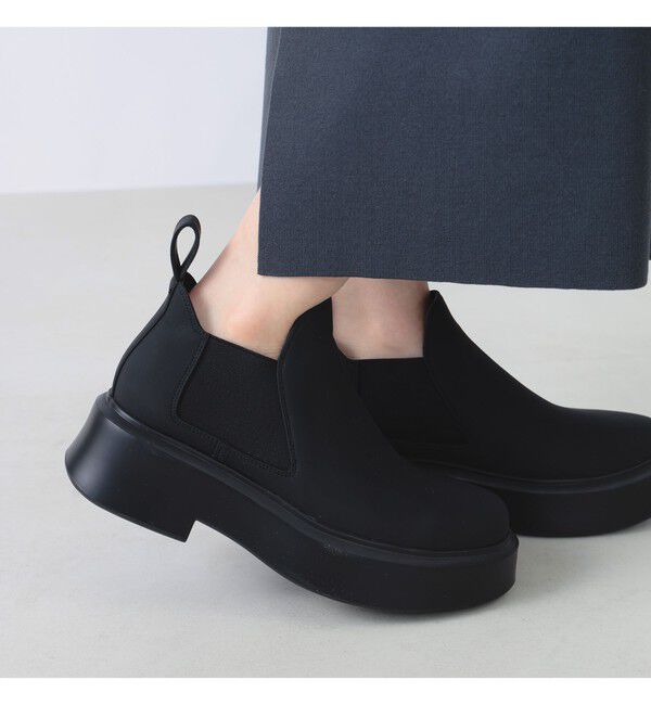 Demi-Luxe BEAMS 「PURPRED / POLE スニーカー」|レインシューズ|BLACK