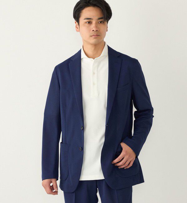 SHIPS Colors 「SHIPS Colors:〈速乾・接触冷感・洗濯機可能〉Breeze Cool(R) ジャケット◇」|テーラードジャケット|ネイビー